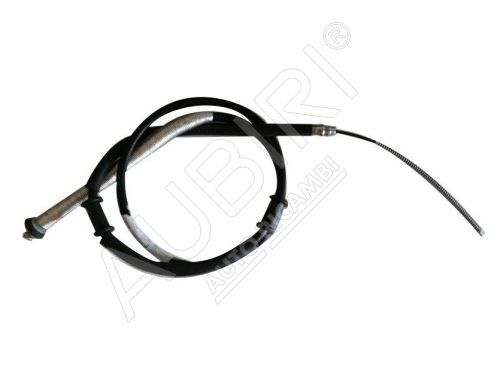 Handbrake cable Fiat Doblo 2000-2010 rear, left, VAN, 1755/1465mm