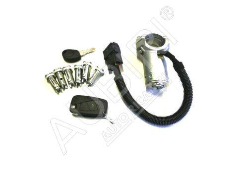 Ignition switch Iveco Daily 2006-2011 without immo., with ignition barrel and keys, 4-PIN