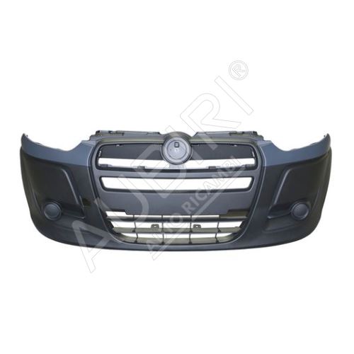 Front bumper Fiat Doblo 2010-2016 black