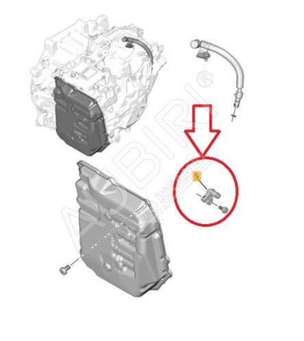 Automatic transmission speed sensor Citroën Berlingo, Peugeot Partner