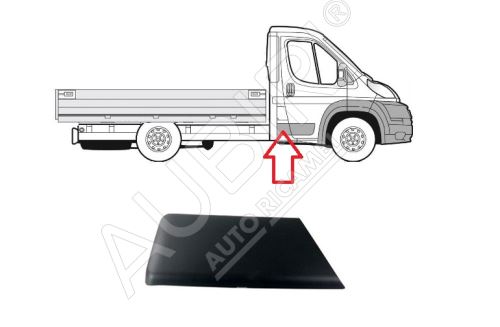 Protective trim Fiat Ducato since 2006 right, behind the front door, B-column, flatbed