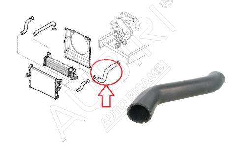 Charger Intake Hose Iveco Daily since 2011 3.0 from intercooler to intake manifold