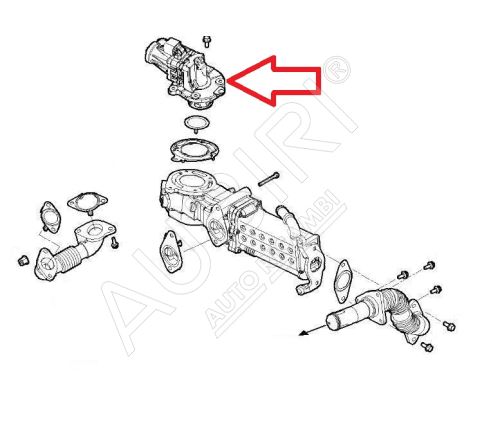 EGR valve Iveco Daily since 2022 2.3D