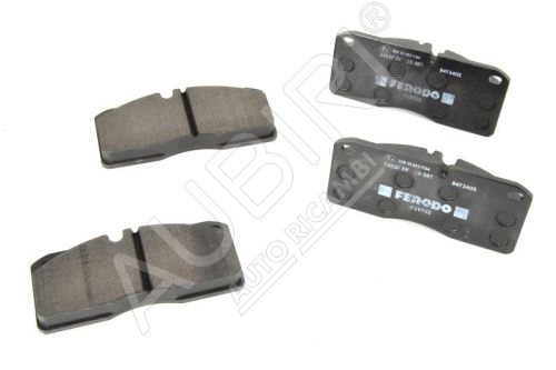 Brake pads Iveco EuroCargo since 1991 80E-100E front/rear