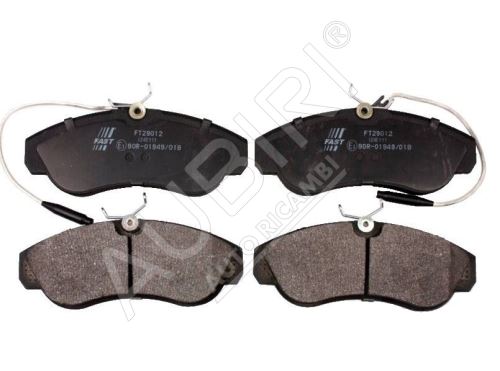 Brake pads Fiat Ducato 1994-2002 front, 2-sensors Q18 Maxi