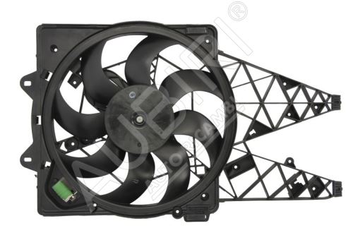 Radiator fan Fiat Doblo since 2010 with AC, 405mm