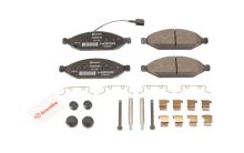 Brake pads Fiat Ducato, Jumper, Boxer, Movano since 2023 front, with accessories