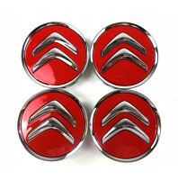 Wheel cover Citroën Berlingo 2008-2018 in the middle for alloy wheels, set 4pcs, Aden Red
