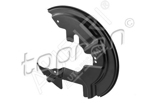 Brake disc cover Ford Transit Courier since 2014 front right