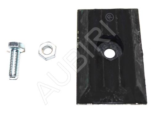 Leaf spring rubber pad Fiat Ducato, Iveco Daily since 2006 between 2 leaves