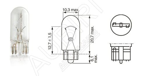 Bulb 12V 2.2W lighting air conditioning control