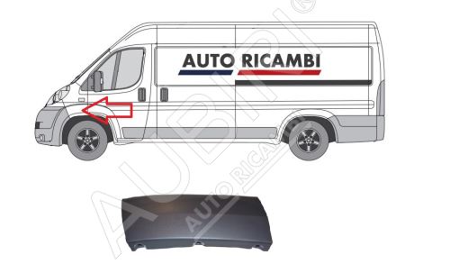 Protective trim Fiat Ducato 2006-2014 left, fender trim