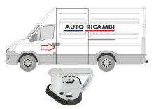 Door lock striker Iveco Daily 2000-2014 front door (2)