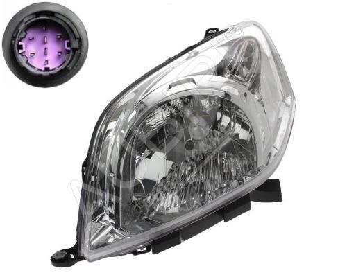 Headlight Fiat Fiorino since 2007 left H4