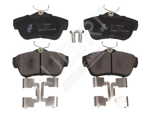 Brake pads Fiat Scudo since 2007 1.6/2.0D rear with accessories