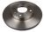 Brake disc Fiat Doblo 2000-2010 front, 257mm