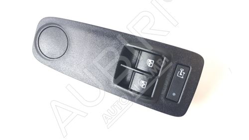 Electric window switch Fiat Ducato 2006-2011 left, black, without mirror control