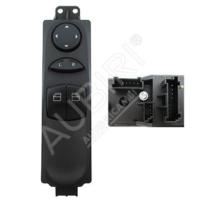 Electric window switch Mercedes Sprinter since 2006 left, with mirror control