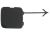 Tow eye cover Renault Trafic, Vivaro since 2014