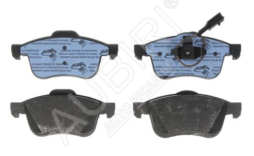 Brake pads Fiat Doblo since 2010, Combo 2011-2018 front, 1-sensor, system ATE