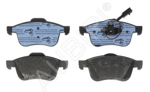 Brake pads Fiat Doblo since 2010, Combo 2011-2018 front, 1-sensor, system ATE