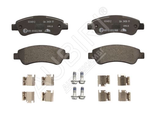 Brake pads Fiat Ducato since 2006 rear, with accessories, typ BOSCH