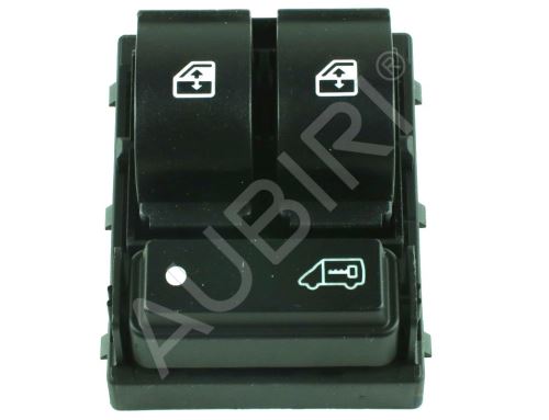 Electric window buttons Fiat Ducato 2006-2011 left, black