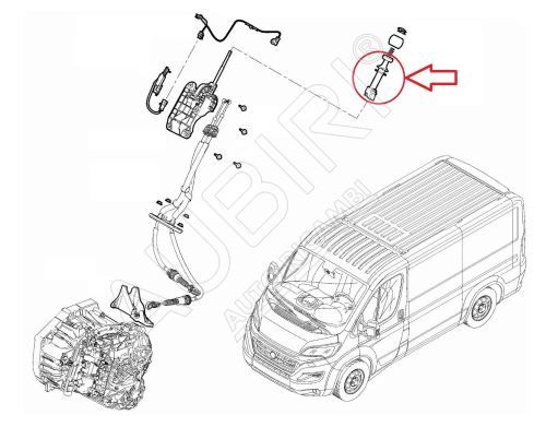 Gear lever guide Fiat Ducato since 2021