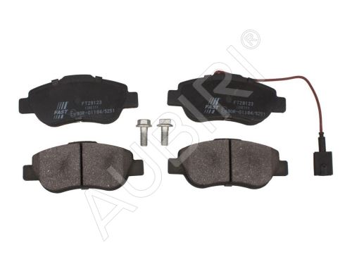 Brake pads Fiat Doblo 2000-2010, Fiorino since 2007 front, 1-sensor