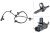 ABS sensor Ford Transit Courier since 2014 front, 741 mm