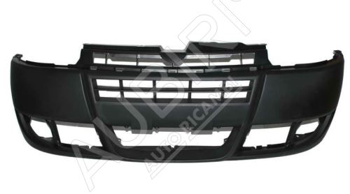 Bumper Fiat Doblo 2005-10, front, black