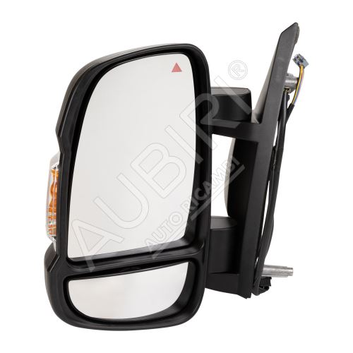 Rear view mirror Fiat Ducato since 2014 left, short, el. foldable, 16W, blind spot