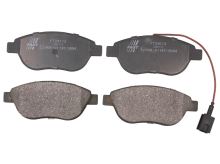 Brake pads Fiat Fiorino since 2007 1.3D/1.4i front, 1-sensor with accessories