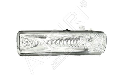 Glass turn signals light Fiat Doblo 2010-2022, Opel Combo since 2012 left, in mirror