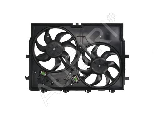 Radiator fan Fiat Ducato since 2006, 2x relays and resistors