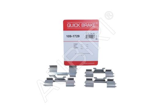 Repair kit Fiat Ducato, Iveco Daily since 2006 front, brake pads pressure plates 4pc