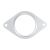 Exhaust gasket Fiat Ducato since 2014 2.3 behind catalytic converter