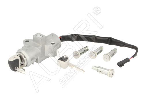 Ignition switch Iveco Stralis since 2002 with ignition barrels set, 3-PIN