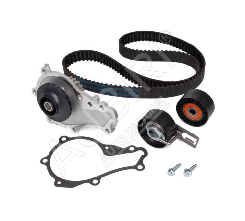 Timing belt kit Fiat Scudo, Berlingo since 2007 1.6D with water pump