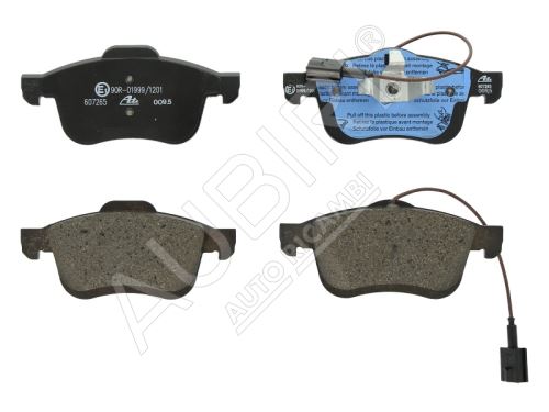 Brake pads Fiat Doblo since 2010, Combo 2011-2018 front, 2-sensors, system ATE