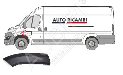 Protective trim Fiat Ducato since 2014 left, fender trim