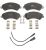 Brake pads Ford Transit 2006-2014 2.2TDCi front, with sensor