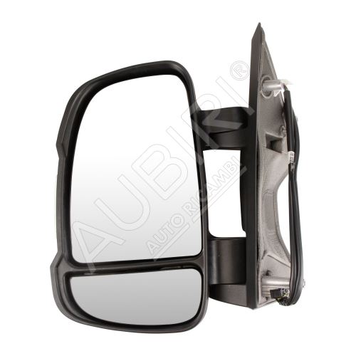 Rear view mirror Fiat Ducato since 2014 left, short, heated, 16W, blind spot