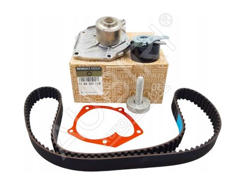 Timing belt kit Renault Kangoo 2002-2021 1.5 dCi with water pump, 123 teeth