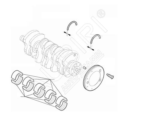 Crankshaft Fiat Ducato since 2021 2.2D