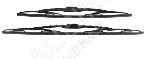 Wiper blades Fiat Doblo 2000-2016 set 530/450 mm