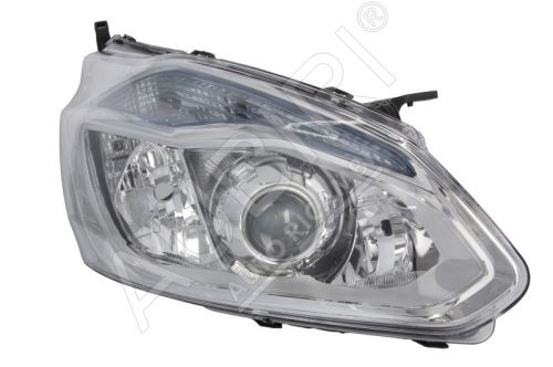 Headlight Ford Transit, Tourneo Custom 2012-2016 front, right with daylight, chrome