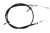 Handbrake cable Fiat Ducato since 2006 front, 1908/1596mm