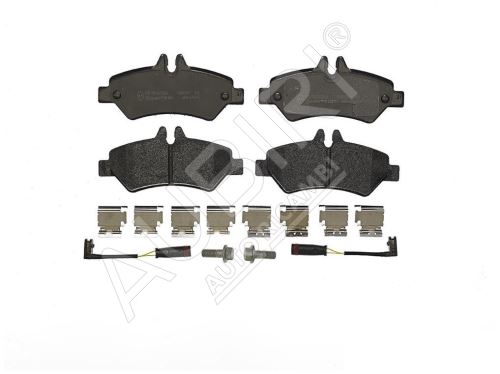 Brake pads Mercedes Sprinter (906), Crafter since 2006 rear, with accessories