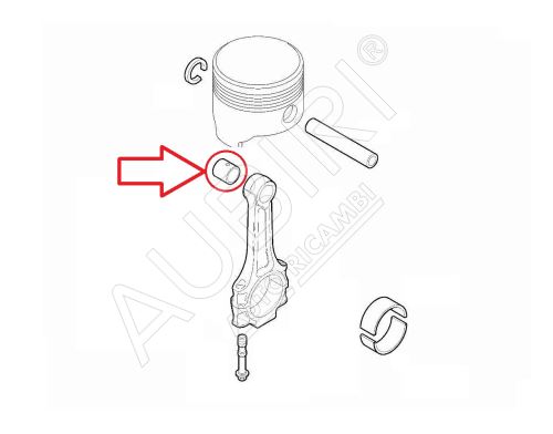 Con rod bearing Fiat Ducato since 2021 2.2D upper